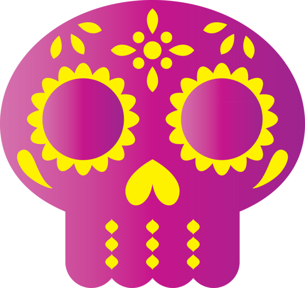 Transparent Day of the Dead Drawing Day of the Dead Logo for Día de Muertos for Day Of The Dead