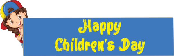 Transparent International Children's Day Cartoon Drawing Silhouette for Children's Day for International Childrens Day
