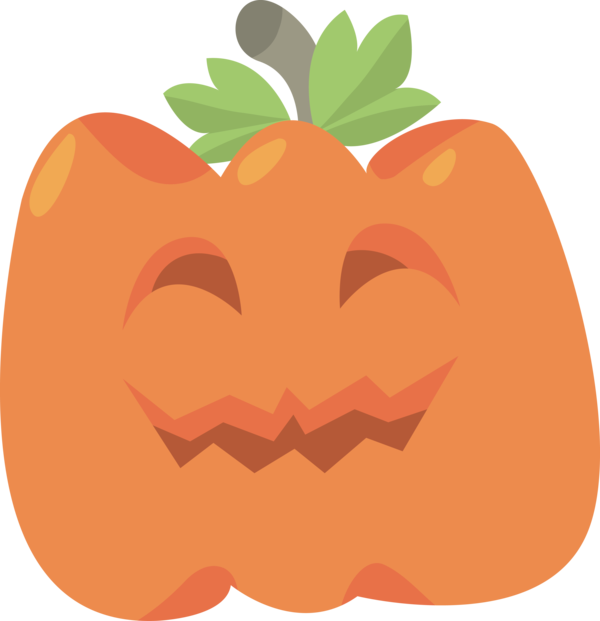 Transparent Halloween Jack-o'-lantern Pumpkin Winter squash for Jack O Lantern for Halloween