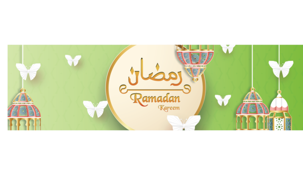 Transparent Ramadan Poster Eid al-Fitr for Ramadan Kareem for Ramadan