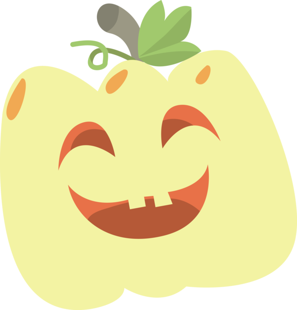 Transparent Halloween Pumpkin Leaf Squash for Jack O Lantern for Halloween