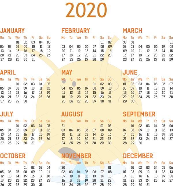 Transparent New Year Calendar System for Printable 2020 Calendar for New Year