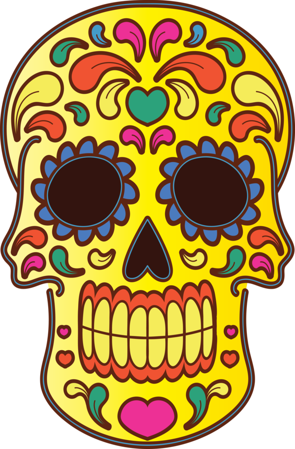 Transparent Day of the Dead Day of the Dead Visual arts Design for Calavera for Day Of The Dead