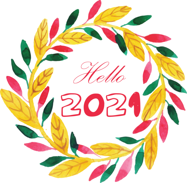 Transparent New Year Floral design St Hallett Cut flowers for Welcome 2021 for New Year