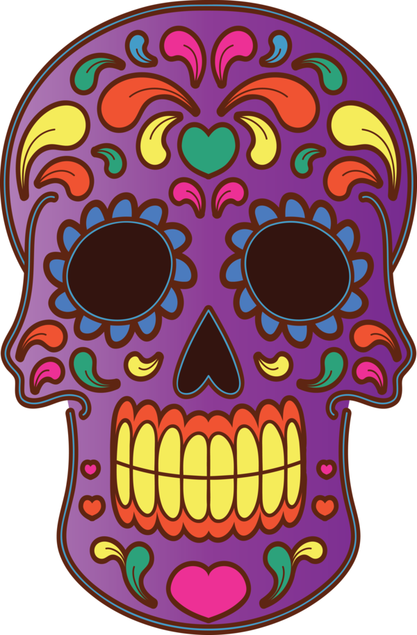 Transparent Day of the Dead Day of the Dead Mexican cuisine Visual arts for Calavera for Day Of The Dead