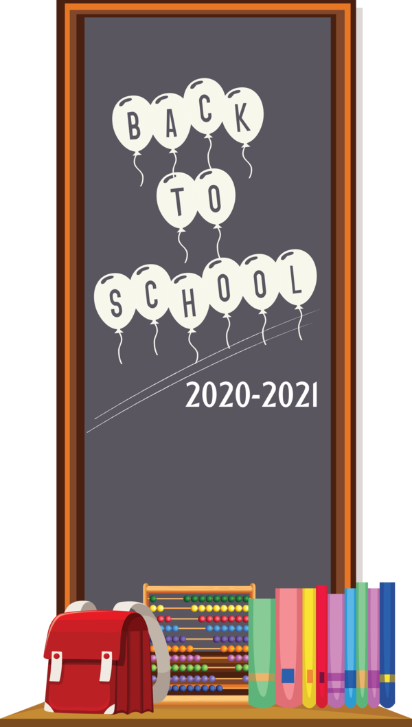 Transparent Back to School Sticker Wall decal Poster for Welcome Back to School for Back To School