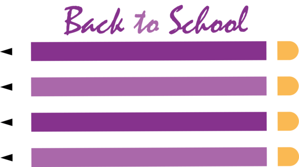 Transparent Back to School High Borrans Angle Line for Welcome Back to School for Back To School