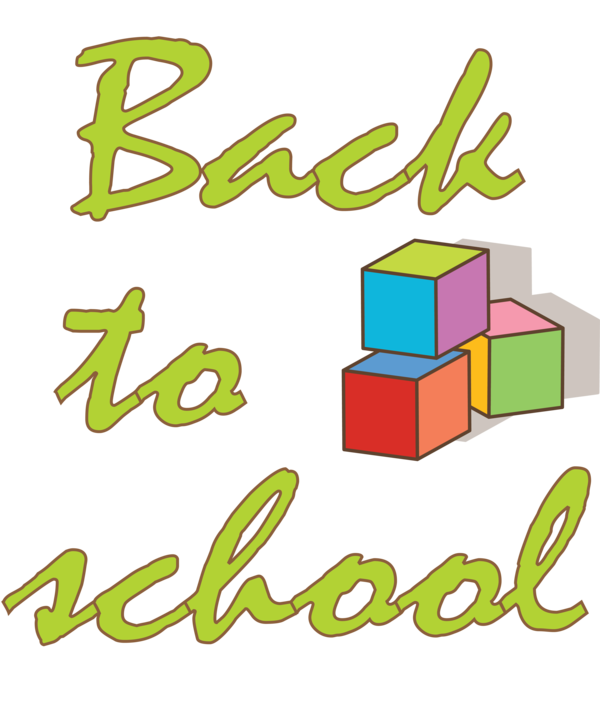 Transparent Back to School Logo Green Meter for Welcome Back to School for Back To School