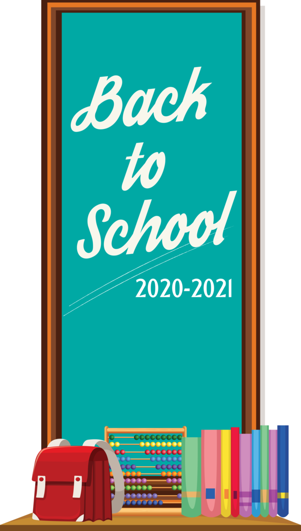 Transparent Back to School Poster Text Meter for Welcome Back to School for Back To School