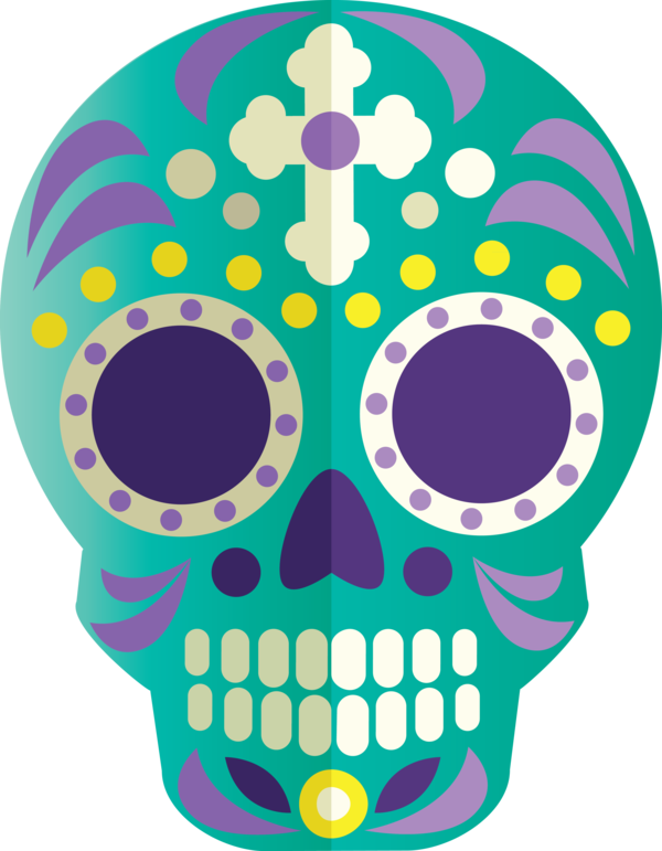 Transparent Day of the Dead Microphone Drawing Cartoon for Calavera for Day Of The Dead