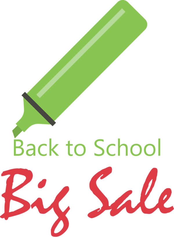 Transparent Back to School Logo Bii Story Green for Back to School Sales for Back To School