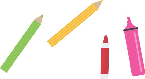 Transparent Back to School Pen Writing implement Pencil for Back to School Supplies for Back To School