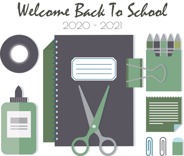 Transparent Back to School High Borrans Pattern Meter for Welcome Back to School for Back To School