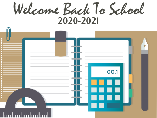 Transparent Back to School High Borrans Design Paper for Welcome Back to School for Back To School