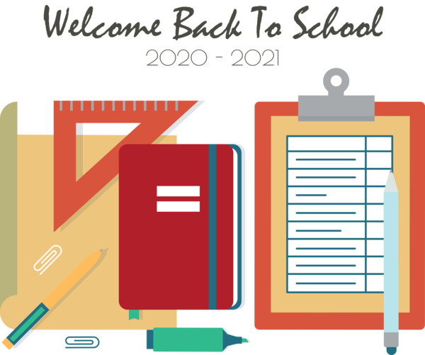 Transparent Back to School Paper High Borrans Angle for Welcome Back to School for Back To School