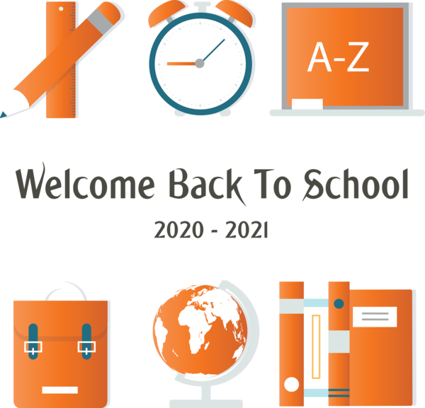 Transparent Back to School Logo World map Font for Welcome Back to School for Back To School