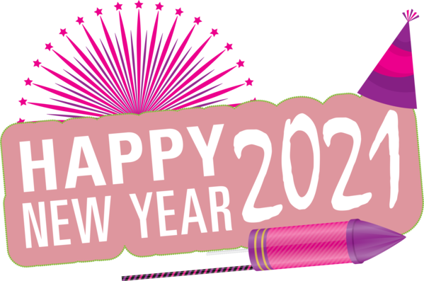 Transparent New Year New Year's resolution Logo Meter for Happy New Year 2021 for New Year