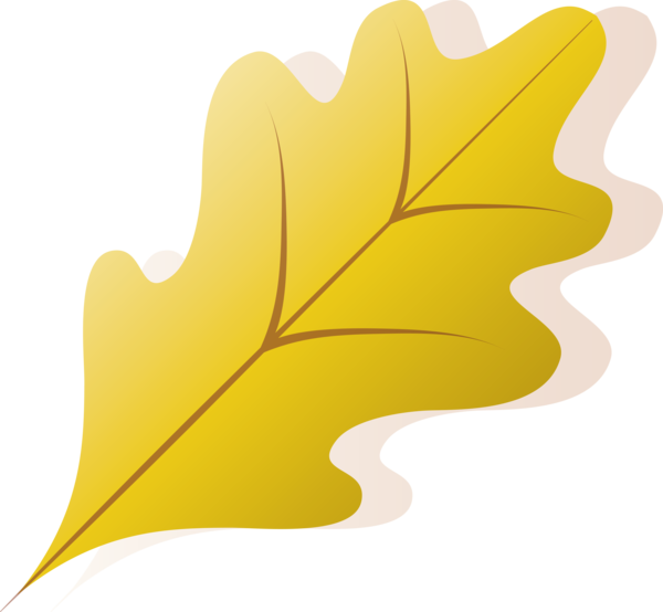 Transparent Thanksgiving Leaf Yellow Meter for Fall Leaves for Thanksgiving