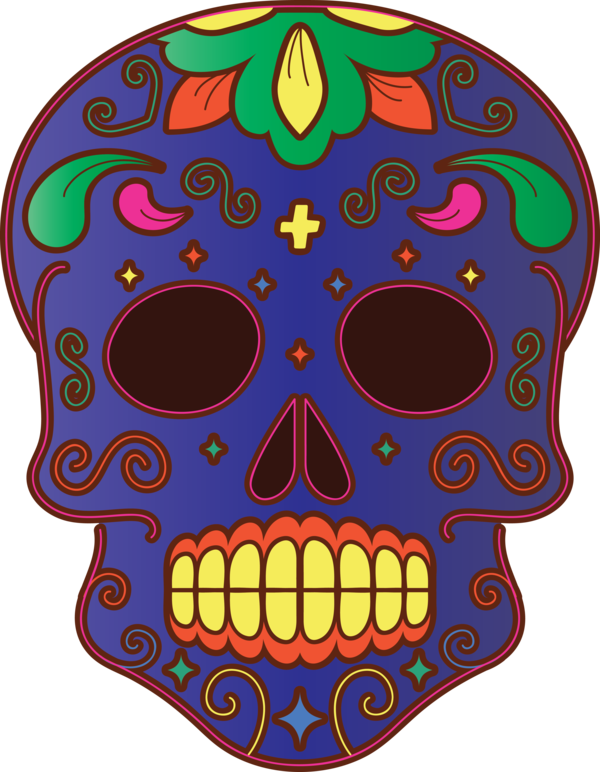 Transparent Day of the Dead Day of the Dead Drawing Visual arts for Calavera for Day Of The Dead