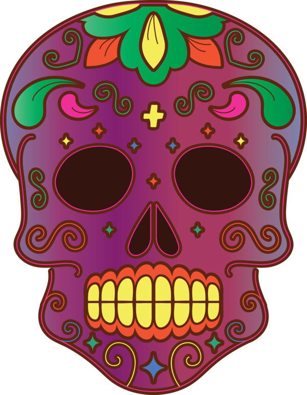 Transparent Day of the Dead Day of the Dead Drawing Human skull for Calavera for Day Of The Dead
