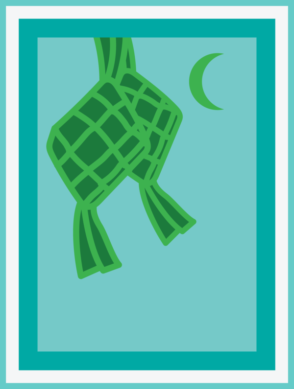 Transparent Eid al Fitr Sea turtles Giraffe Text for Ketupat for Eid Al Fitr
