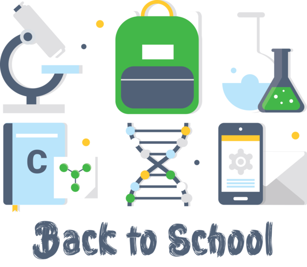 Transparent Back to School Experiment Laboratory laboratory equipment for Welcome Back to School for Back To School