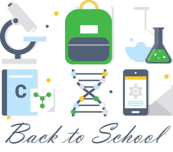 Transparent Back to School Experiment Laboratory laboratory equipment for Welcome Back to School for Back To School