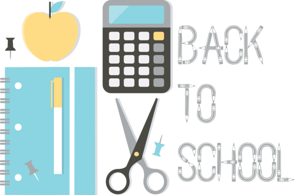 Transparent Back to School Logo Font Yellow for Welcome Back to School for Back To School