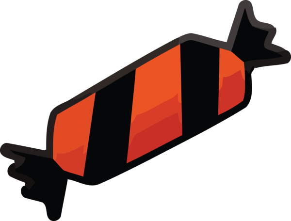 Transparent Halloween Angle Design Line for Candy Corn for Halloween