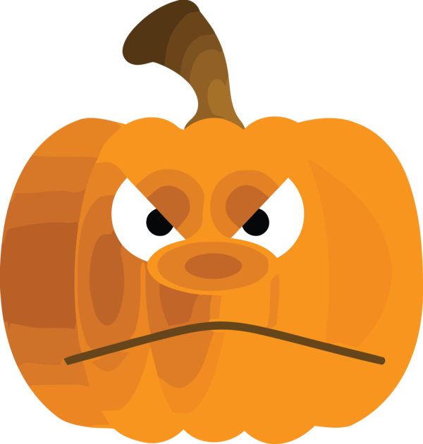 Transparent Halloween Candy pumpkin Jack-o'-lantern Pumpkin for Happy Halloween for Halloween