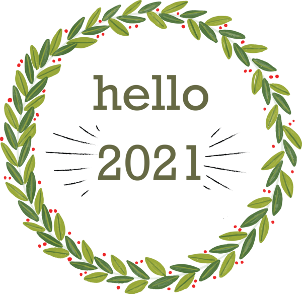 Transparent New Year New Year Christmas Day Text for Welcome 2021 for New Year