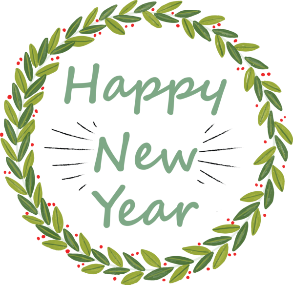 Transparent New Year New Year Christmas Day Text for Happy New Year for New Year