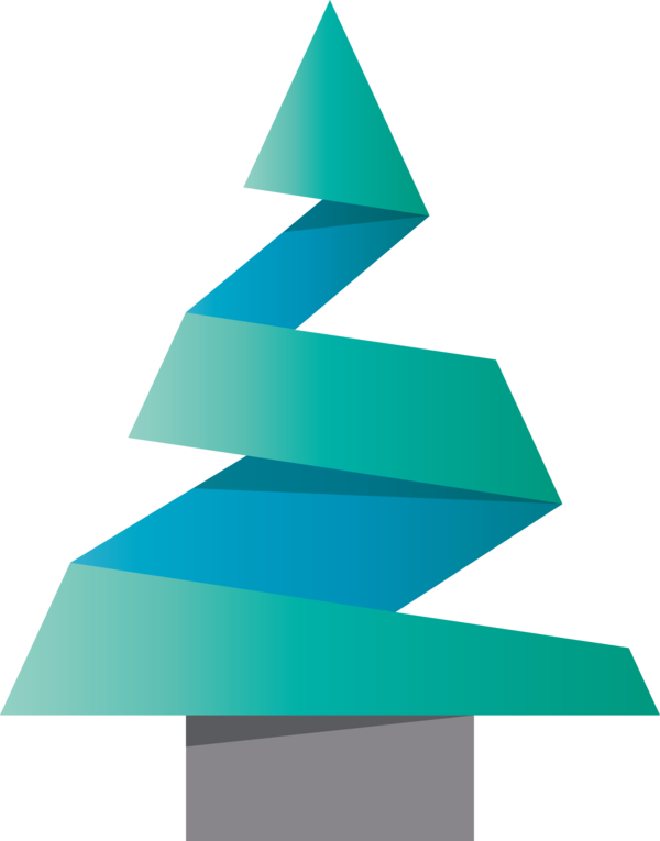 Transparent Christmas Triangle Angle Line for Christmas Tree for Christmas