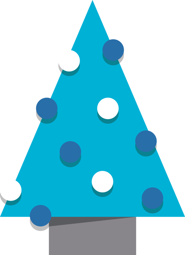 Transparent Christmas Christmas tree Triangle Angle for Christmas Tree for Christmas