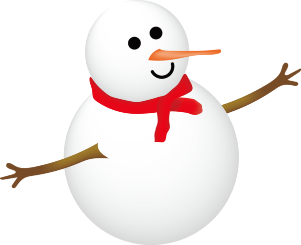 Transparent Christmas Character Beak Snowman for Snowman for Christmas