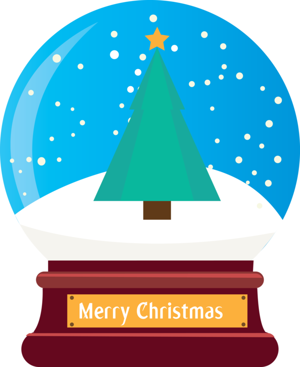 Transparent Christmas Nyxell Christmas tree Microphone for Snow Globe for Christmas