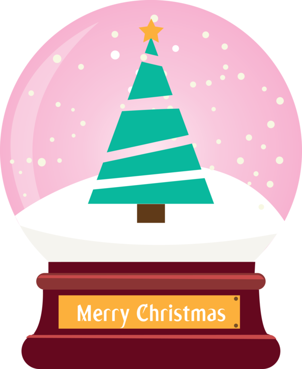 Transparent Christmas Christmas tree Tree Polymorphism for Snow Globe for Christmas