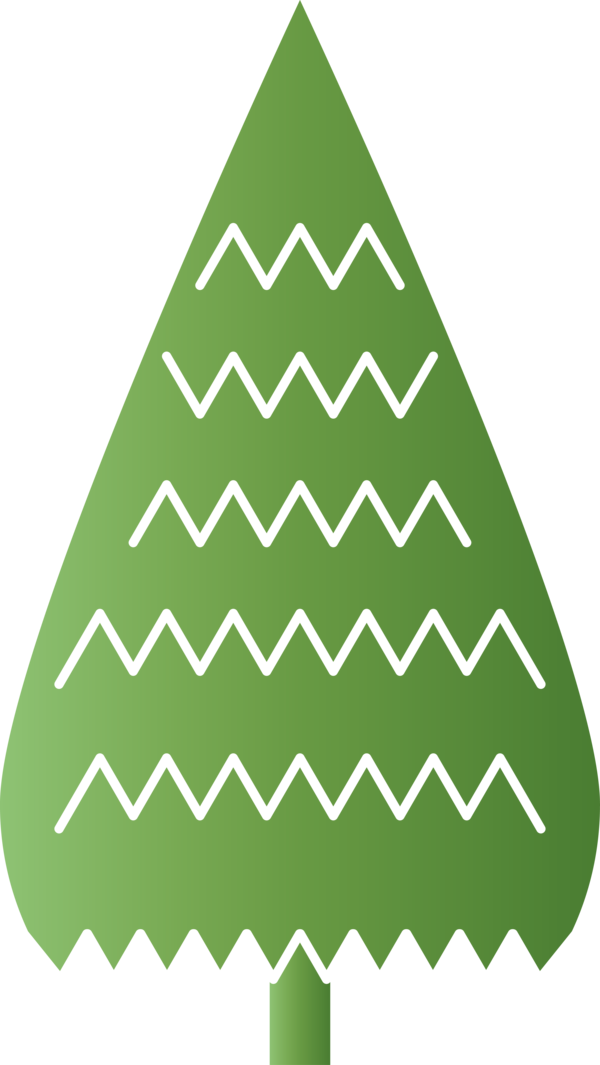 Transparent Christmas Angle Triangle Line for Christmas Tree for Christmas