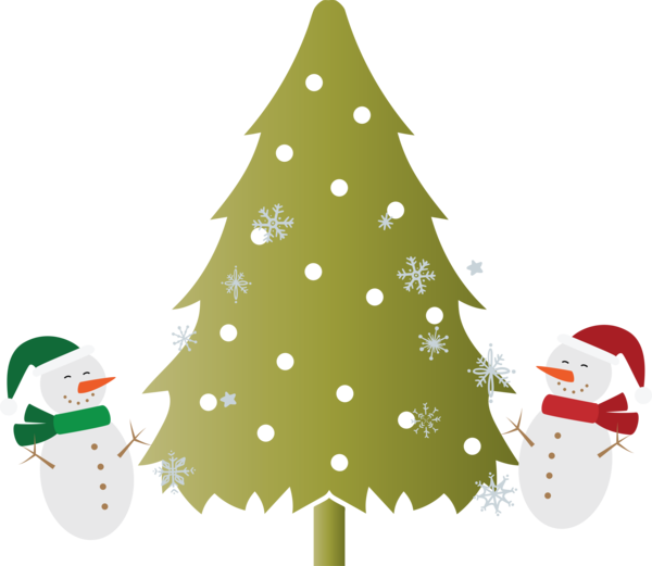 Transparent Christmas Christmas tree Christmas ornament Spruce for Snowman for Christmas