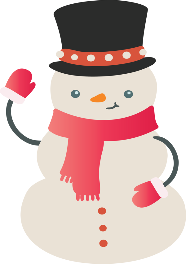 Transparent Christmas Character Snowman Christmas Day for Snowman for Christmas