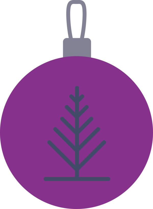 Transparent Christmas Christmas ornament Leaf Purple for Christmas Bulbs for Christmas