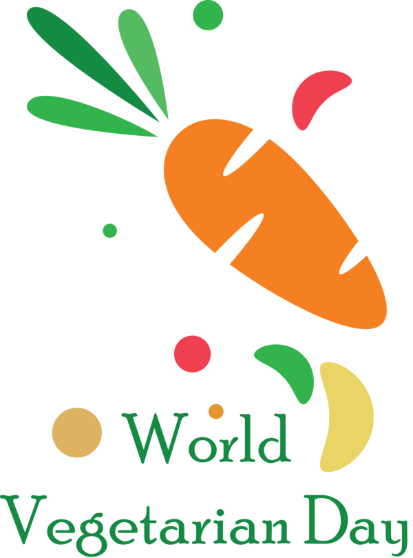 Transparent World Vegetarian Day Leaf Logo Meter for Vegetarian Day for World Vegetarian Day