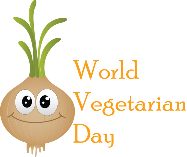 Transparent World Vegetarian Day Vegetable Logo Plants for Vegetarian Day for World Vegetarian Day