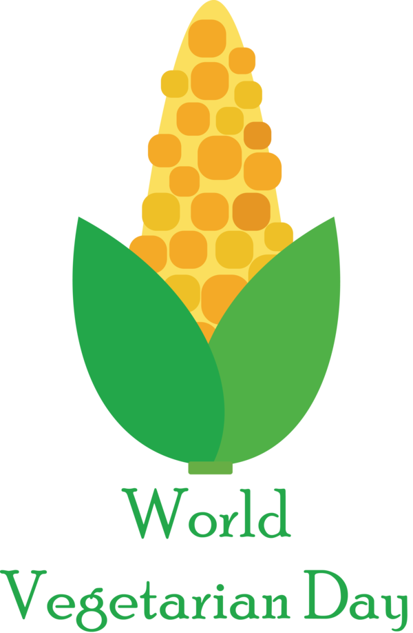 Transparent World Vegetarian Day Logo Meter Commodity for Vegetarian Day for World Vegetarian Day