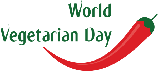 Transparent World Vegetarian Day Vegetable Logo Line for Vegetarian Day for World Vegetarian Day