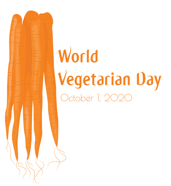 Transparent World Vegetarian Day Meter Font Line for Vegetarian Day for World Vegetarian Day