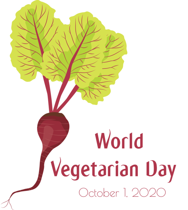 Transparent World Vegetarian Day Leaf Plant stem Flower for Vegetarian Day for World Vegetarian Day