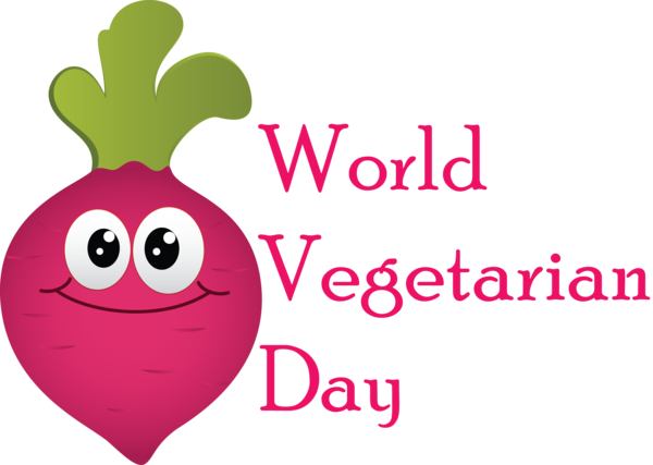 Transparent World Vegetarian Day Logo Leaf Meter for Vegetarian Day for World Vegetarian Day