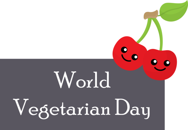 Transparent World Vegetarian Day Logo Font Meter for Vegetarian Day for World Vegetarian Day