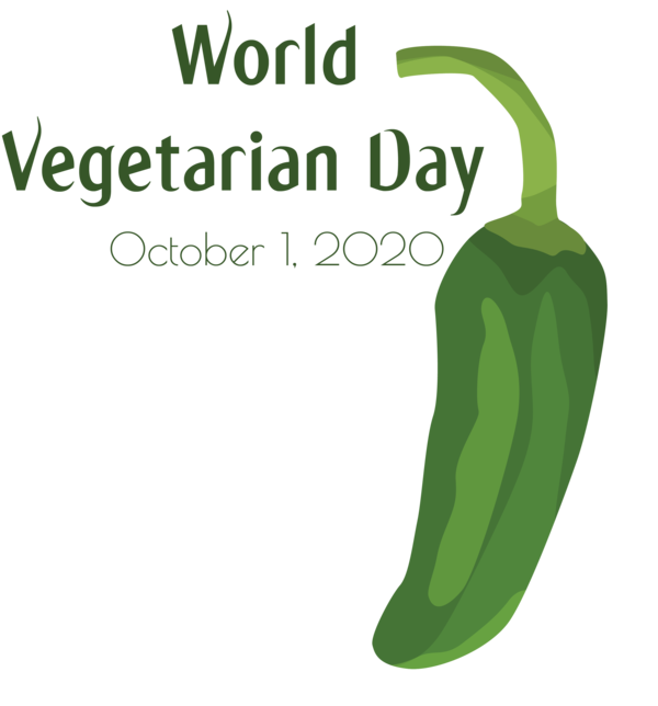 Transparent World Vegetarian Day Peppers Bell pepper Meter for Vegetarian Day for World Vegetarian Day